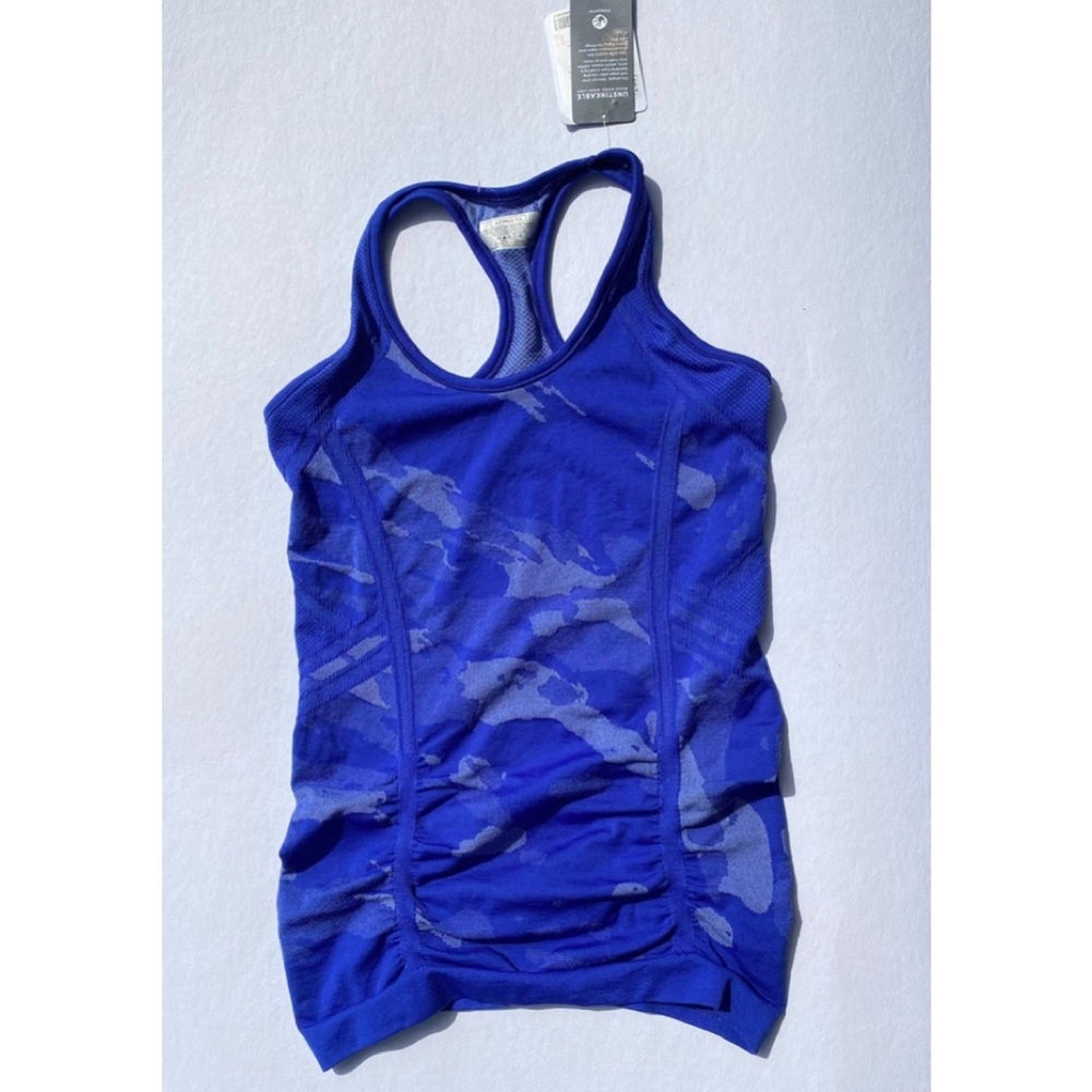 💙 Athleta Tank Top blue camouflage size XS New with tags💙